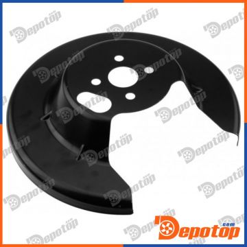 Déflecteur, disque de frein arrière gauche pour RENAULT | HTO-RE-010